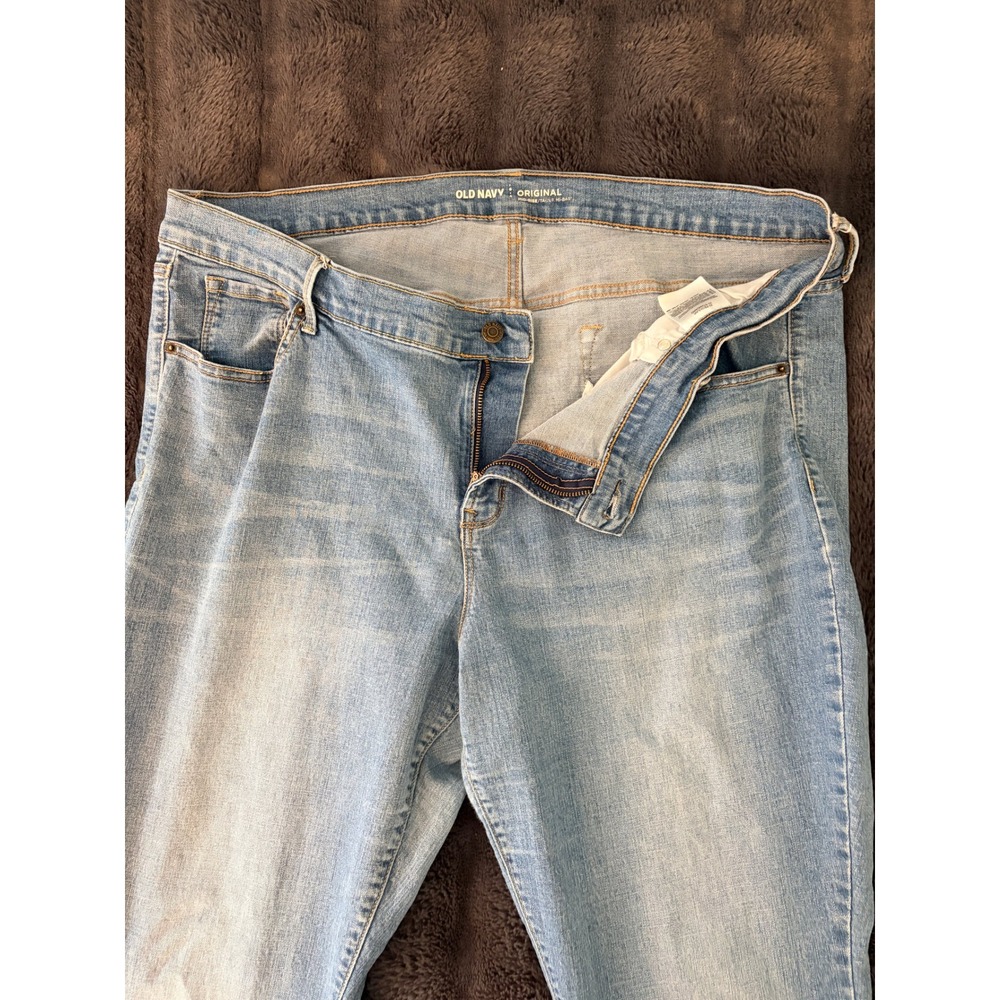 Old Navy Diva Bootcut Jeans 20 Regular Blue Acadia Mid-Rise Stretch Casual - Picture 5 of 14